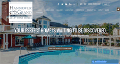 Desktop Screenshot of hannovergrandapartments.com